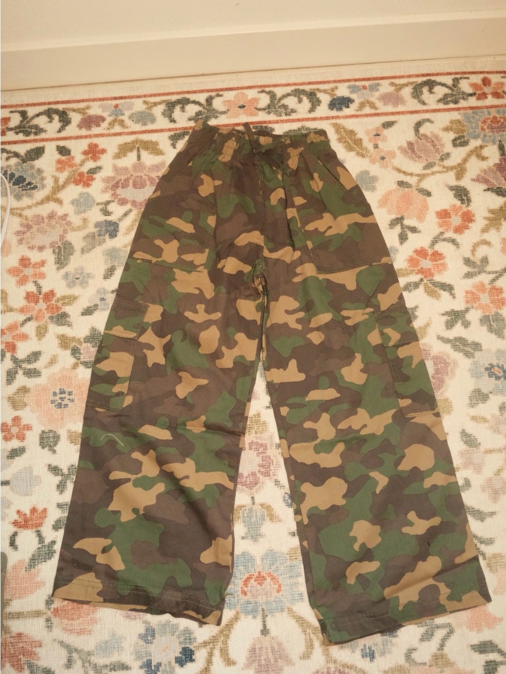 art class unisex Camouflage Cargo Pants in Green and Brown